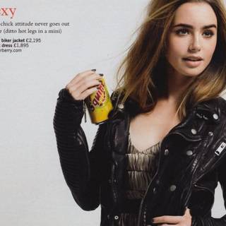 Lily Collins wallpaper