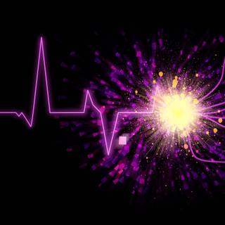 Sound wave wallpaper