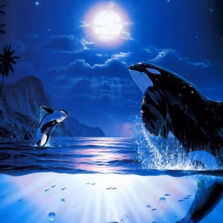 Killer whale wallpaper