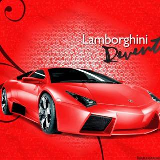 Red lamborghini reventon wallpaper