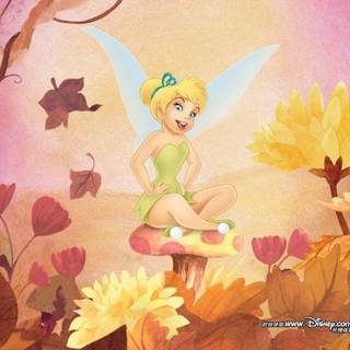 Tinkerbell wall paper