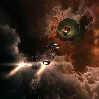 Black hole background