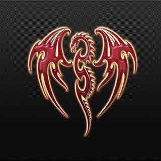 Red dragon wallpaper