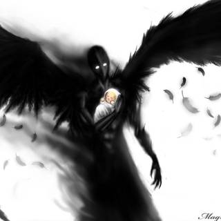 Dark angel background