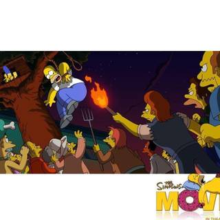 Simpsons movie wallpaper