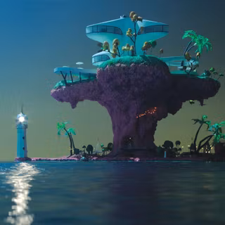 Plastic Beach wallpaper