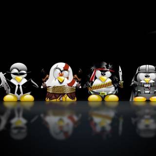 Linux desktop background