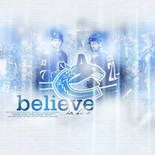 Vancouver Canucks logo wallpaper