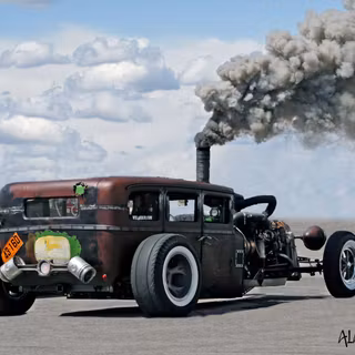 Rat rod wallpaper
