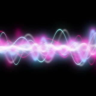 Sound wave wallpaper