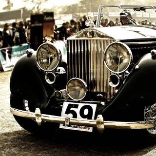 Vintage car wallpaper