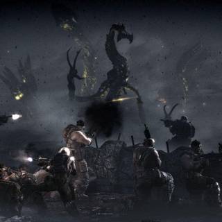 Gears of war background