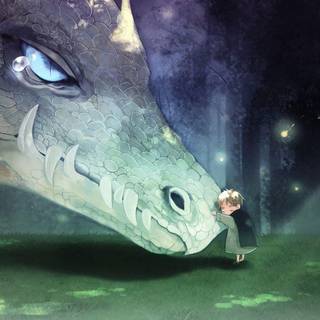 Anime dragon wallpaper