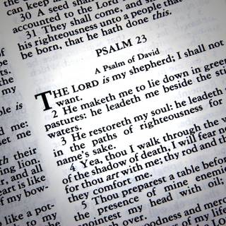Psalm 23 wallpaper
