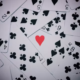 Playing cards wallpaper
