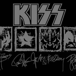Kiss walpaper