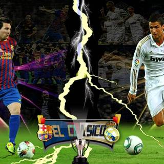 Messi 2015 vs C.Ronaldo wallpaper