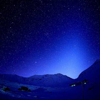 Starry sky background