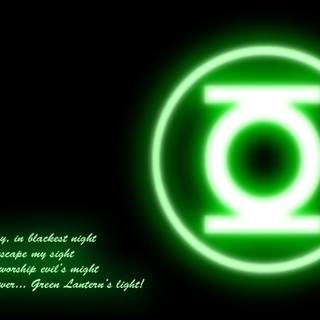 Green Lantern logo wallpaper