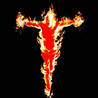 Human Torch wallpaper