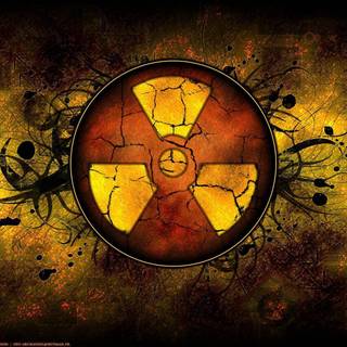 Radioactive symbol wallpaper
