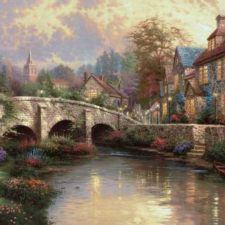 Thomas kinkade pictures