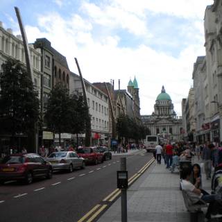 City street background