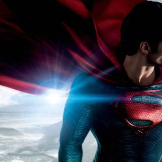 Superman man of steel background