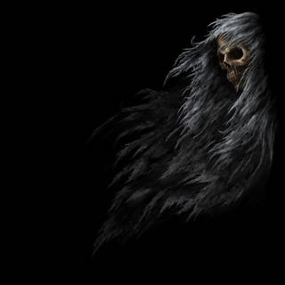 Vampire skull wallpaper