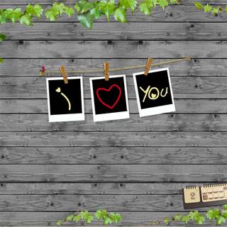 Cute I love you wallpaper