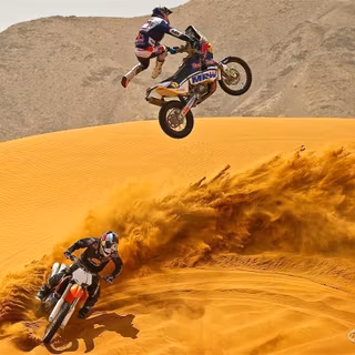 Dirt bike background