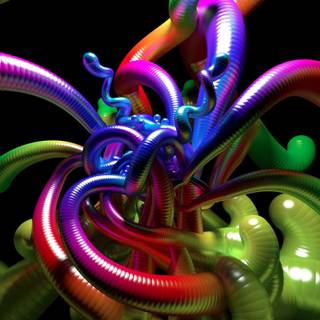 Color splash wallpaper