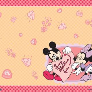 Mickey and Minnie Mouse wallpaper
