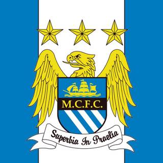 Manchester City logo wallpaper