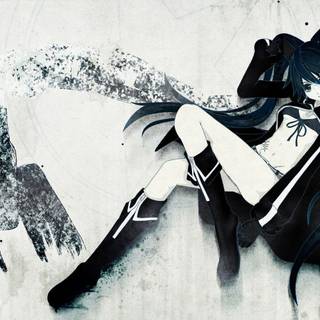 Black rock shooter wallpaper