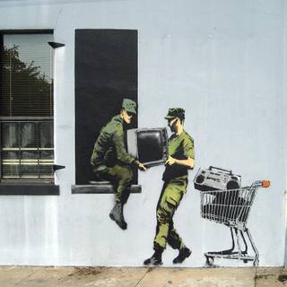 Banksy wallpaper