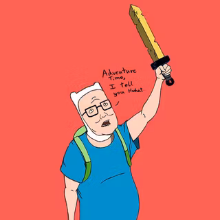 Adventure time screensaver