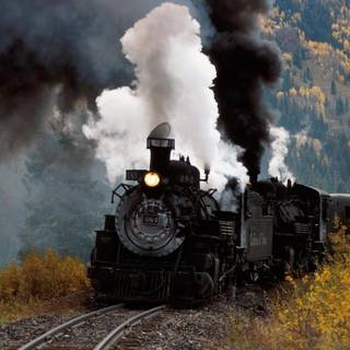 Steam train wallpaper