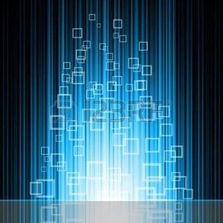 Blue neon background