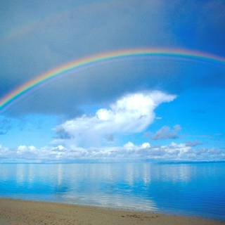 Free rainbow wallpaper