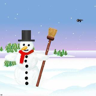 Snowman screensavers