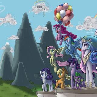 My Little Pony: Friendship Is Magic wallpaper
