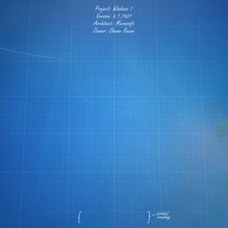 Blue print wallpaper