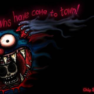 Killer clown wallpaper