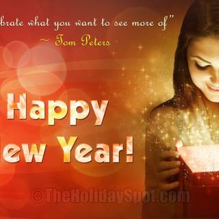 Wallpaper of new year 2016