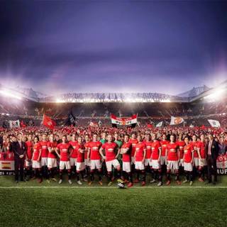 Wallpaper logo Manchester United 2016
