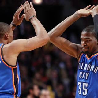 Kevin durant and russell westbrook wallpaper 2016