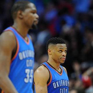 Kevin durant and russell westbrook wallpaper 2016