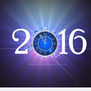 New year wallpaper of 2016