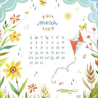 Desktop Wallpaper Calendar March 2016